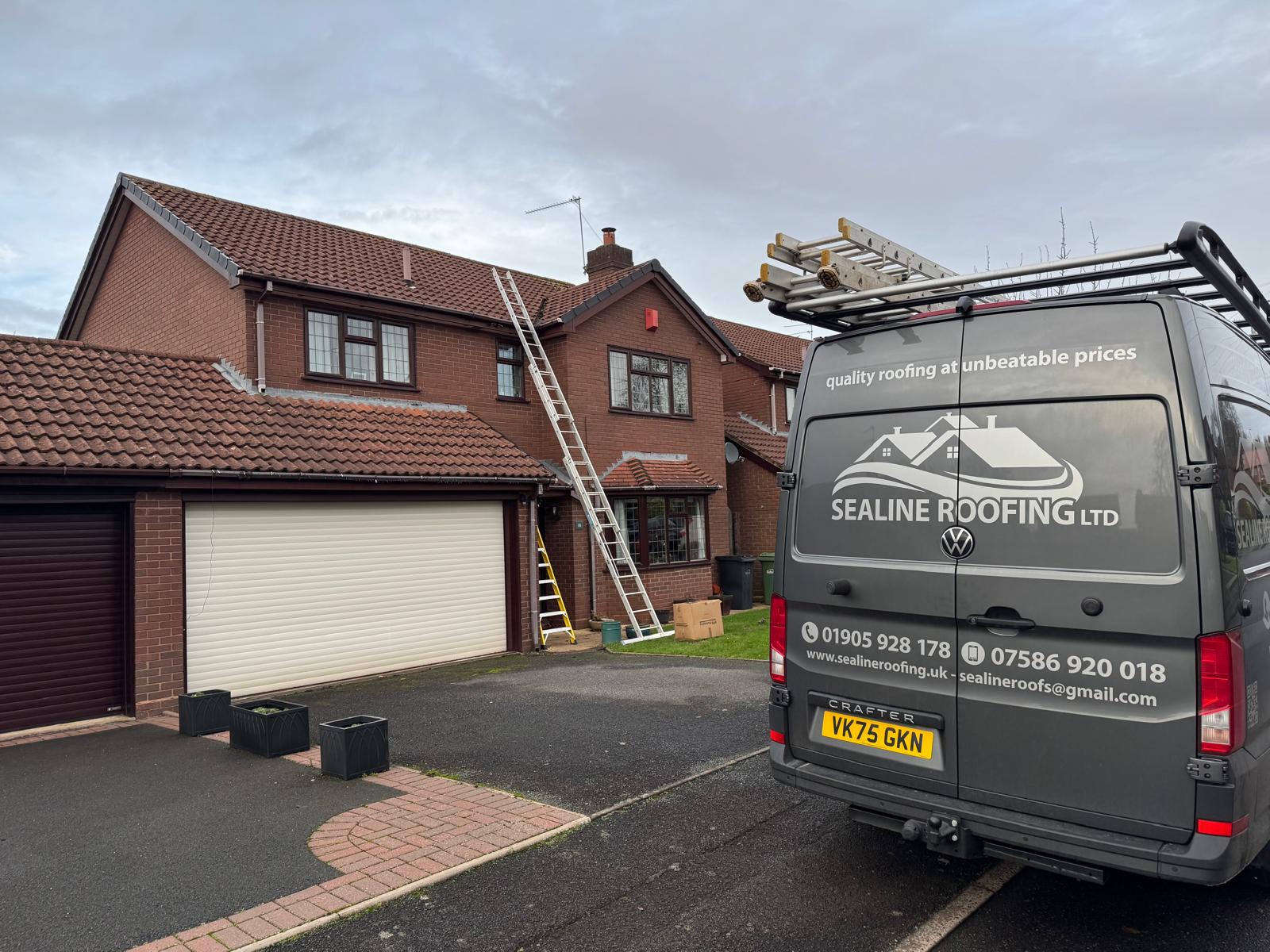Roof Leak Repairs in Evesham